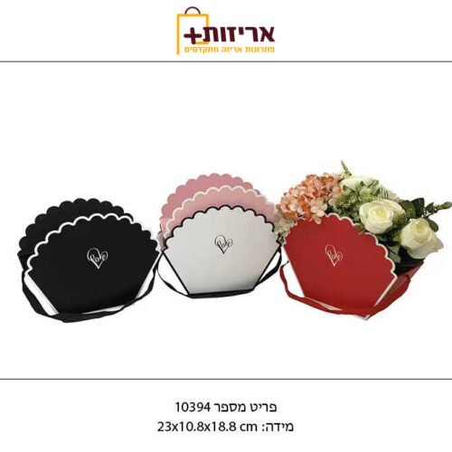 קופסת קרטון צדפה