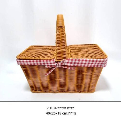 סל פיקניק מלבני