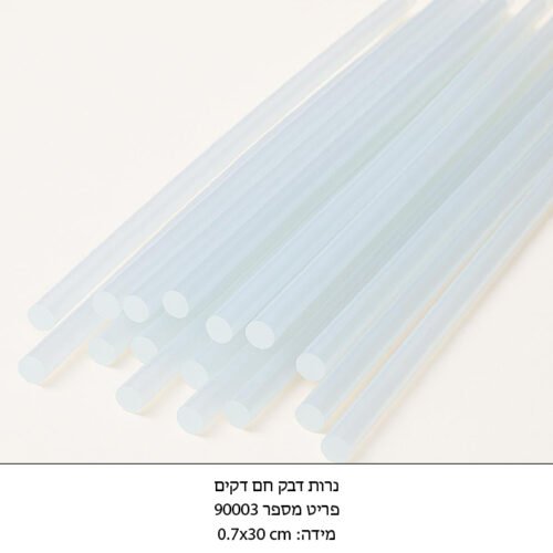 נרות דבק חם דקים