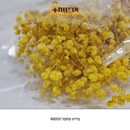 זר גיבסניות איכותי - צהוב