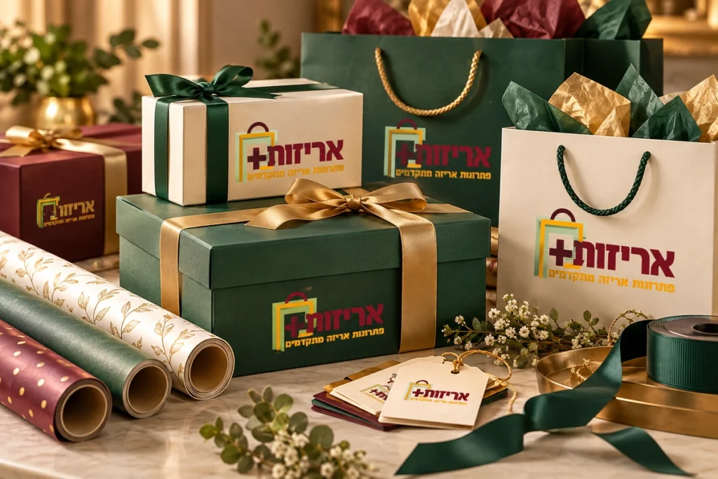 אריזות יוקרתיות למתנות – איך יוצרים מראה פרימיום בלי להעמיס