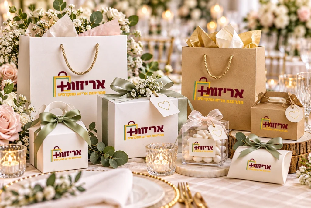 אריזות לאירועים וחתונות – איך להתאים מארזים למתנות ולאורחים