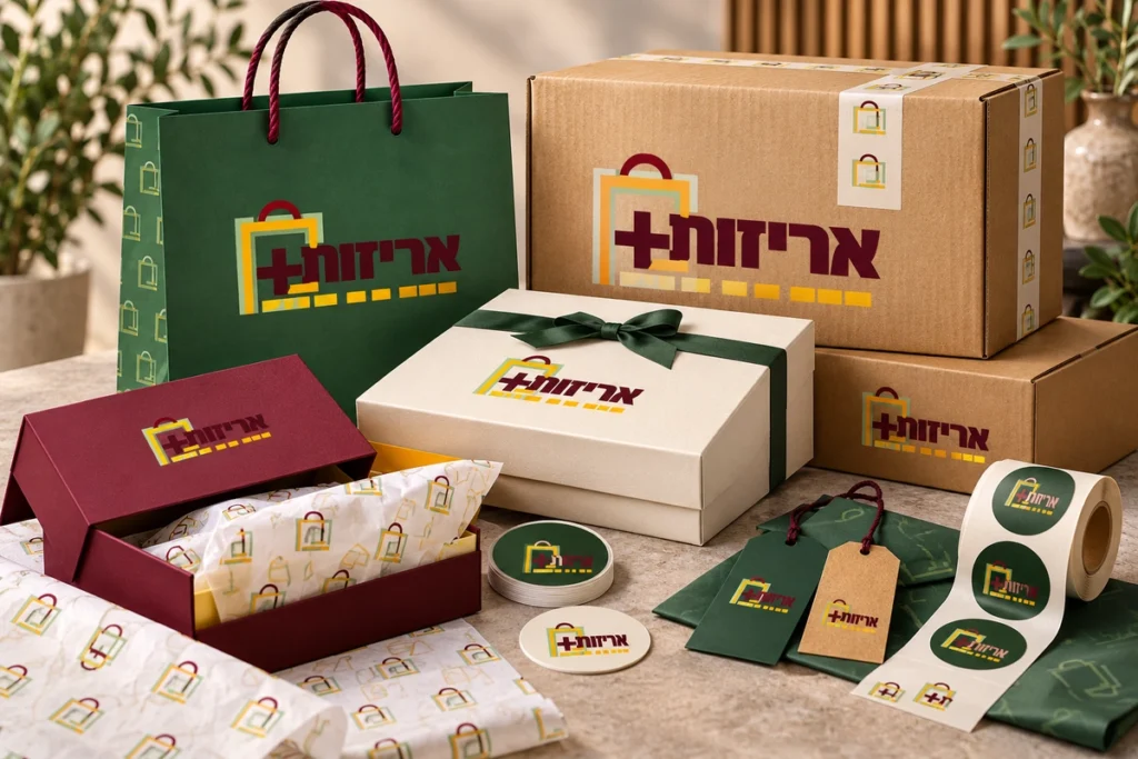 אריזות ממותגות לעסק – איך לבנות שפה אחידה שהלקוחות זוכרים